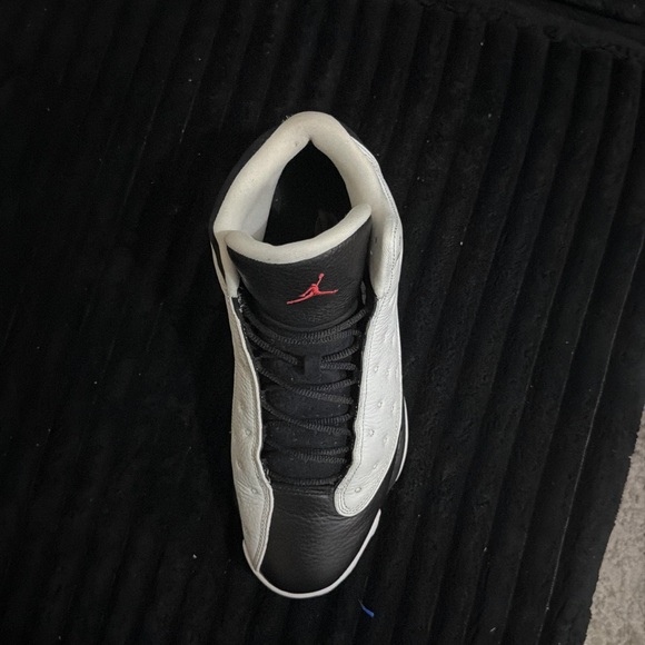 Nike Air Jordan 13 Black White Sneakers - Picture 3 of 9